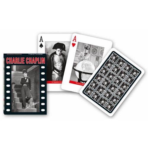 Carti de joc de colectie cu tema "Charlie Chaplin"